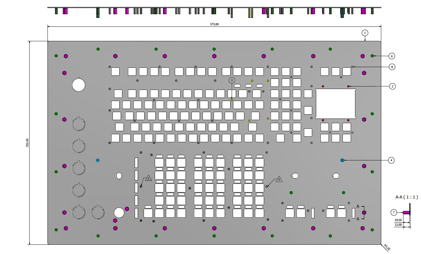 front-plate-1 Frontplatte für Tastaturpanel